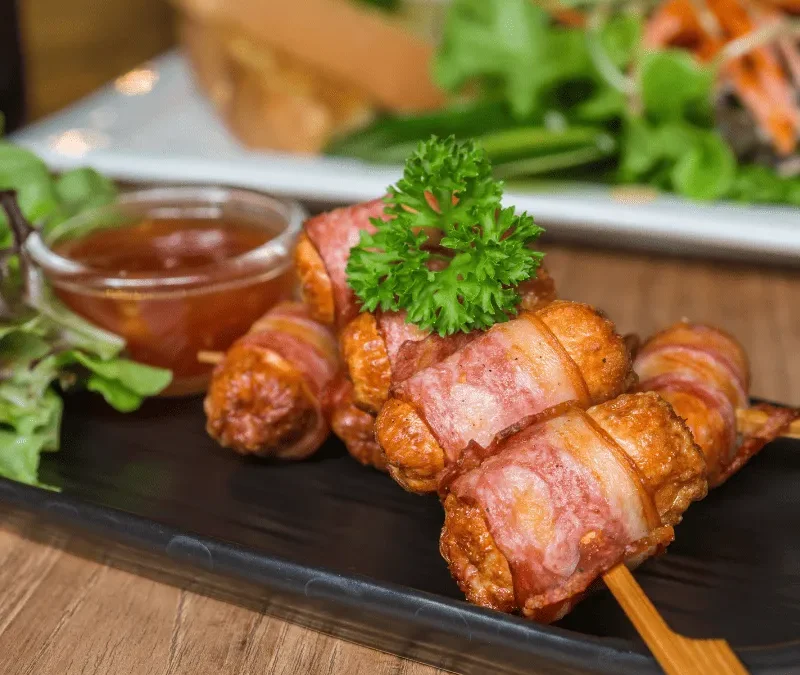 Brochetas de Panceta: Receta